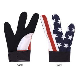 Men Women Billiards Glove for Left Hand 3 Fingers Elastic Pool Glove Shooters Carom Snooker Cue Game Sport Show Glove