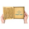 Project Genius: True Genius - Caesar's Codex, Wood Brainteaser Puzzle,