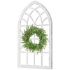 Sintosin Large Farmhouse Arched Window Frame Wall Decor 44 X