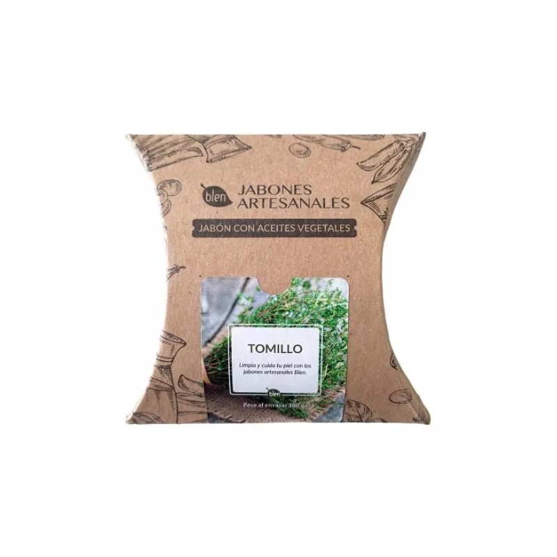 Blen Jabón Blen Artesanal Tomillo Natural Ayuda Respiración