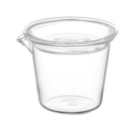 KINTO 8485 CAST Milk Pitcher, 1.7 fl oz (50 ml), Heat Resistant Glass, Microwave and Dishwasher Safe