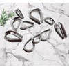 5mm Wire Rope Thimble Made From Marine Grade A4 Stainless