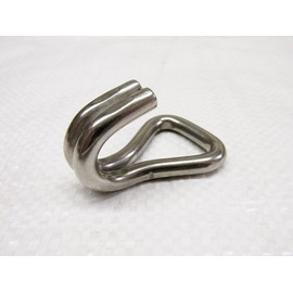 25MM J Claw Hooks Stainless Steel (0.8 Ton Ratchet Lashing Webbing Secure Fitting)