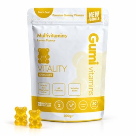 Gumi Vitality Multivitamin Gummies - 17 Vitamins & Minerals