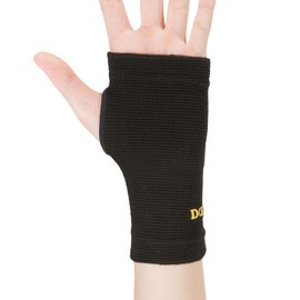 D&M Strong Compression Palm Supporter, For Palms, For Both Left and Right Use, Black, L Size, 331 Fixed, Thin, Thermal, Stretchable, Support, Sports