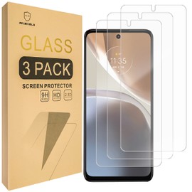 Mr.Shield [3-Pack] Designed For Motorola Moto G32 [Tempered Glass] [Japan Glass with 9H Hardness] Screen Protector with Lifetime Replacement