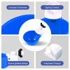 Psarnuk Chicken Waterer Cups (16 Pack/Blue) - DIY Automatic Large