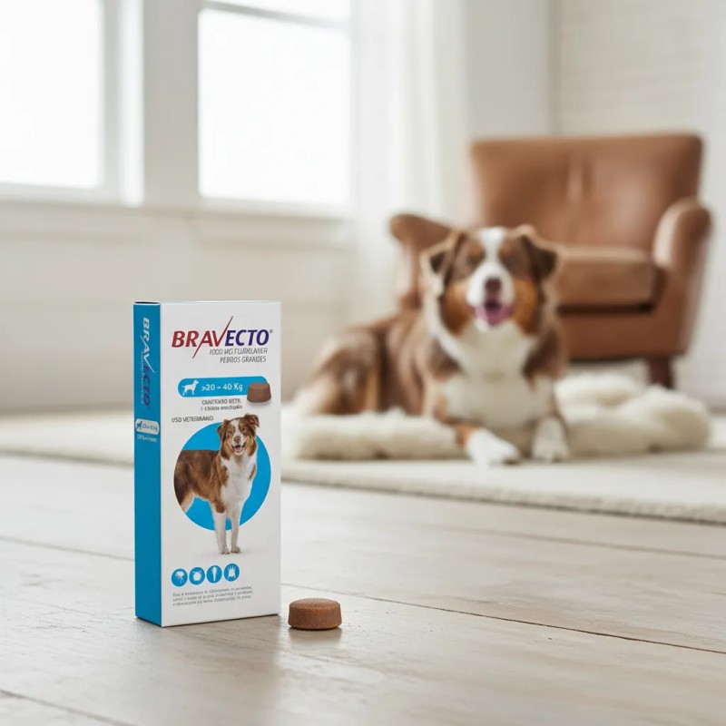 Suplemento Para Perro Br@vecto 20 A 40 Kg 2 Pack