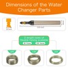 hygger Upgrade Aquarium Water Changer Kit, Semi-Automatic Fish Tank Gravel