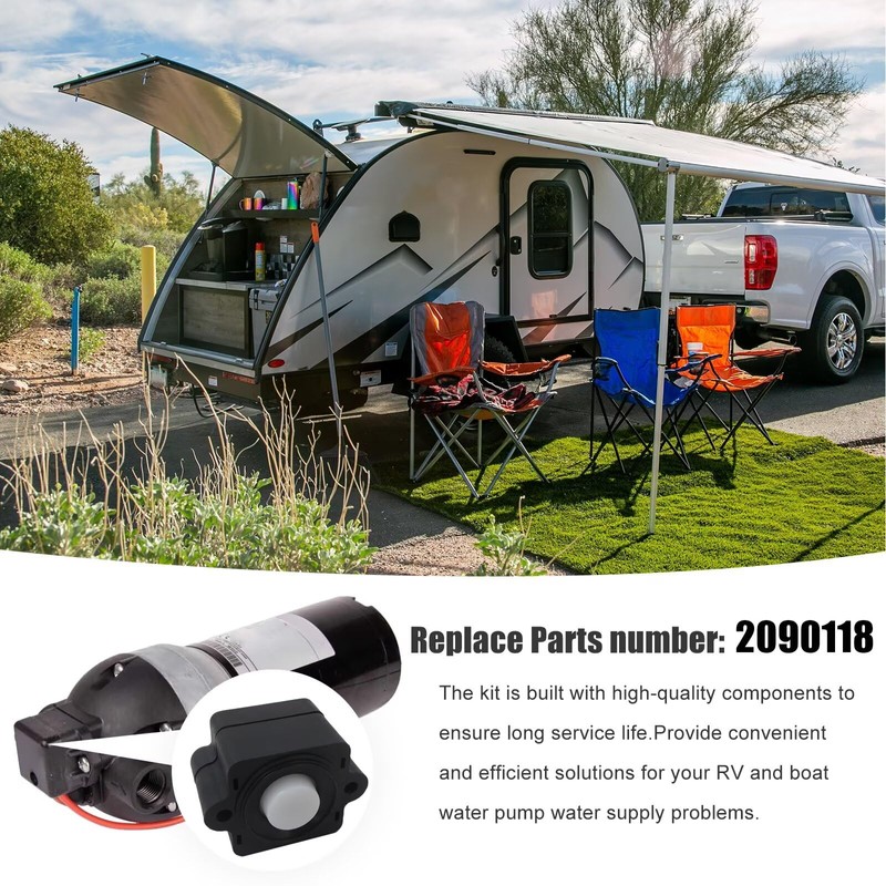 Xspeedonline 02090118 Pump Switch Kit Replacement for Flojet Equips with