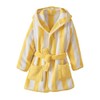 Vertbaudet Children's Dressing Gown Ocean Yellow Stripes 158