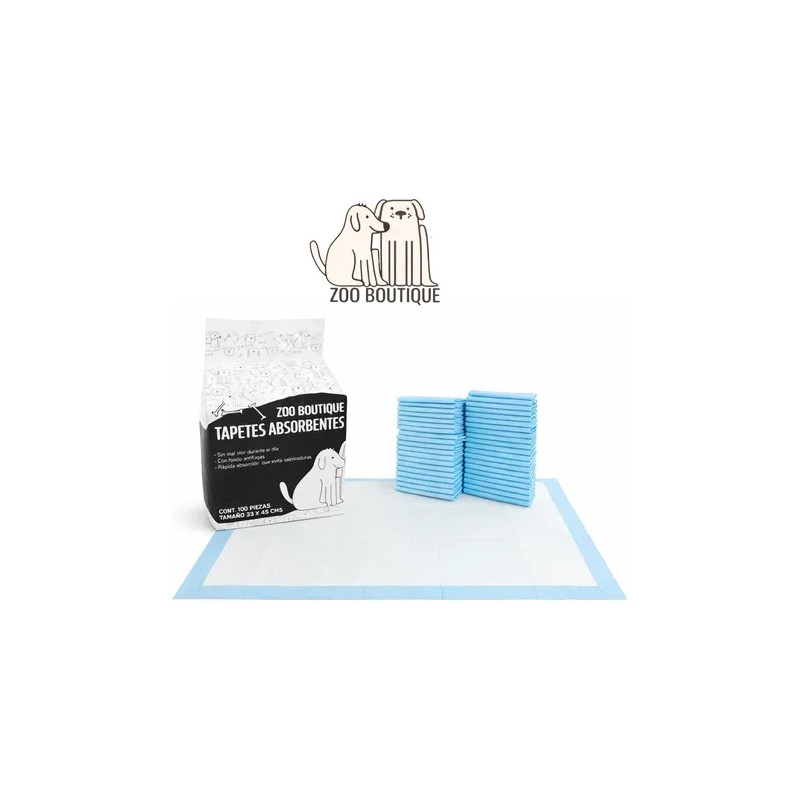 Paños Absorbentes Pañales Tapete Perro Entrenadores 100 Pz