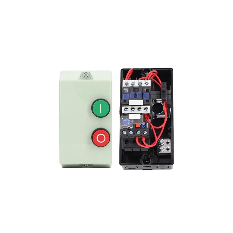 Magnetic Flame Retardant Starter Switch Box for Single Phase 220V