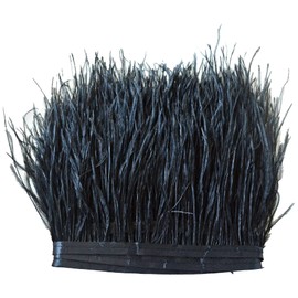 36 Colours Ostrich Feather Fringe Trim Fluffy Ostrich Plumes for Millinery Fascinator Craft Dress Making Pack of 1 Meter