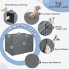 Explore Land Dog Crate Cover Heavy Duty Polyester Pet Kennel