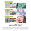 Kit De Dibujo Profesional Lápices Boceto Y Accesorios 72 Pzs