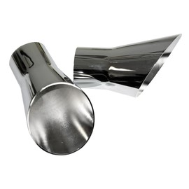 Inline Tube Replacement For 1969-72 Oldsmobile Trumpet Exhaust Tip For 2" Or 2-1/4" Exhaust