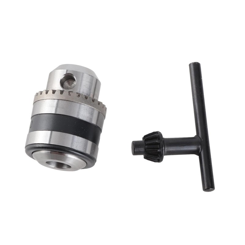 0.6-6mm Mini Stainless Steel Drill Chuck with Chuck Key for