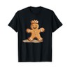 Funny Crowned Gingerbread King Costume for Boys and Girls T-Shirt