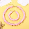 BSJELL Puka Shell Necklace Bracelet for Women Hawaiian Seashell Choker