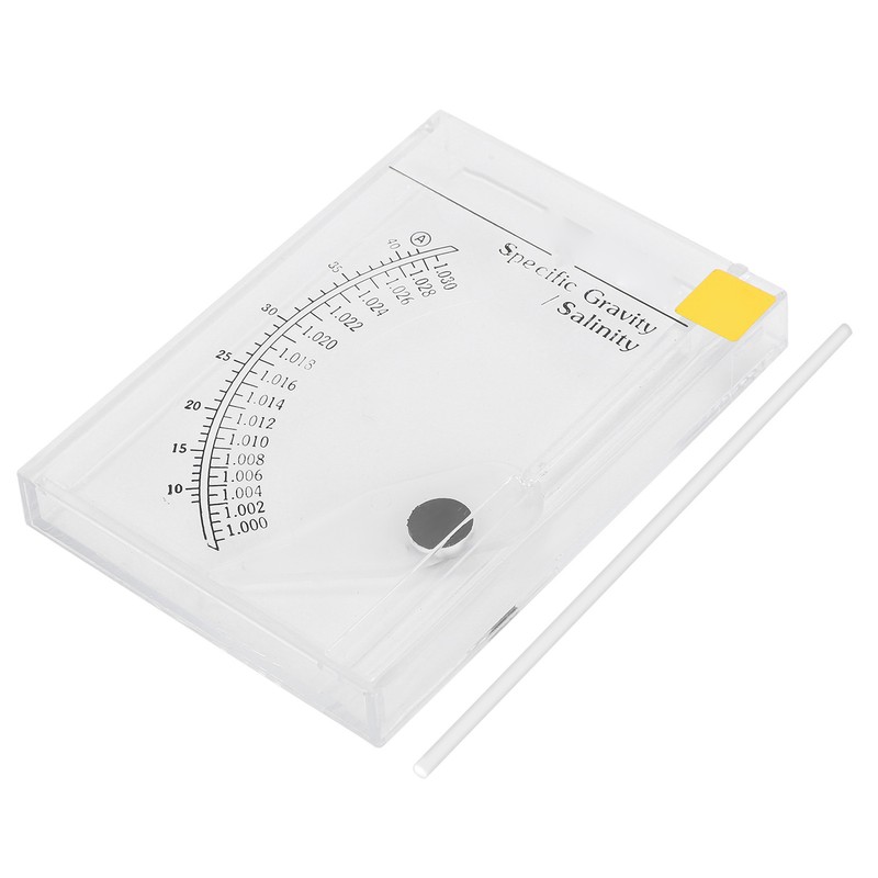 Accurate Sea Hydrometer Saltwater Salinity Meter Specific Gravity Test for