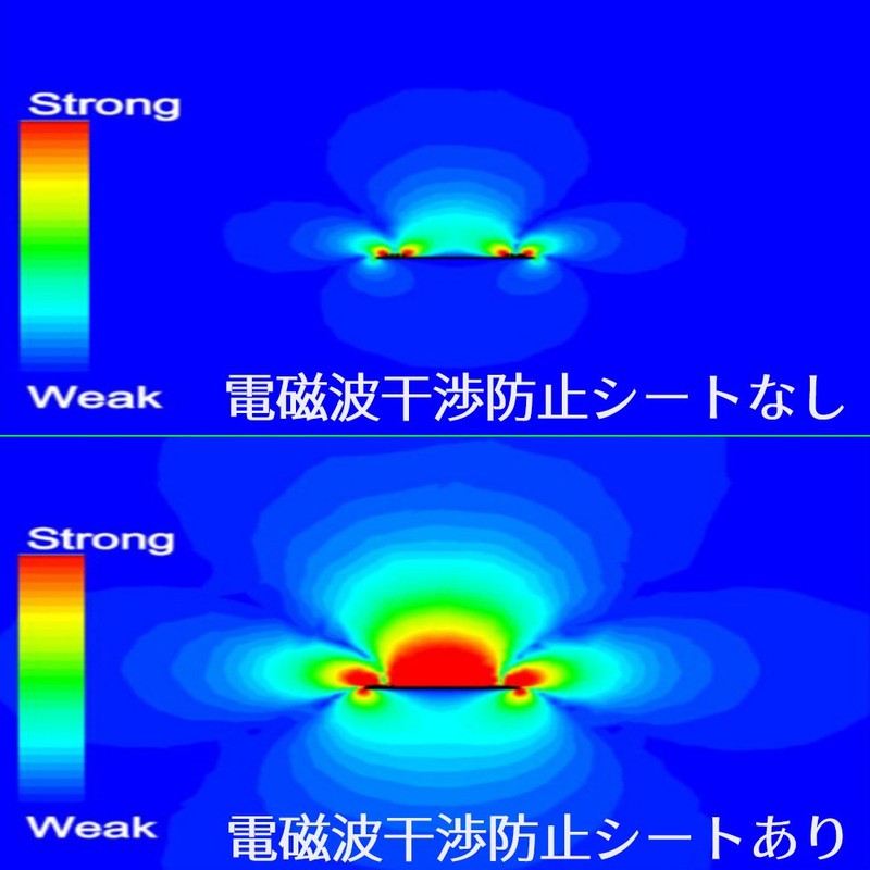 Intii Electromagnetic Wave Interference Prevention Sheet, For Smartphones, IC Card
