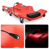 DNA MOTORING 40 Inch Low Profile Plastic Rolling Garage Shop