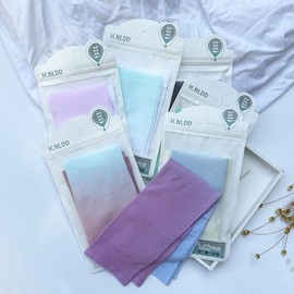 Gradient Ice UV Protection Arm Sleeves for Golf and Summer (Unisex, Kids & Adults) Free Size/Pink to Gradual White 15ea