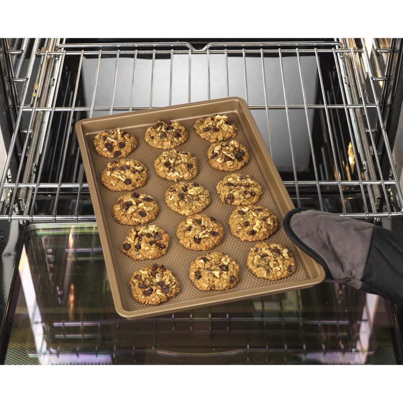 GoodCook BestBake Nonstick Textured Carbon Steel Cookie Sheet, 11" x