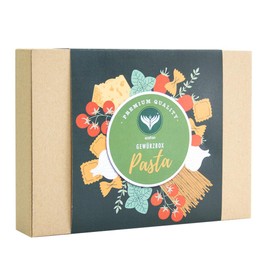 Azafran Organic Spice Set Pasta with 4 Spices for Noodle Lovers, Gift Set for Real Pasta Friends
