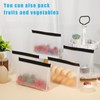 6 Pack Reusable Ice Storage Bags,10 x 7.3 x 2.2in