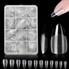 Nail Tips for Gel Extensions, 360PCS Clear Nail Tips Kit