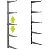 Delta Heavy Duty Lumber Storage Rack Cycle, Holds Up to