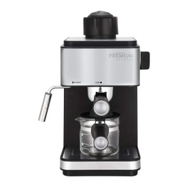 Premium Levella 4-Cup Espresso, Cappuccino and Latte Maker Black (PEM351)