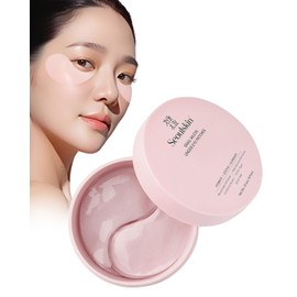 SeoulSkin Snail Mucin Under Eye Patches (32 Pcs) – Eye Patches for Dark Circles, Puffy Eyes, Hydrates & Repairs with Niacinamide & Hyaluronic Acid – Paraben-Free, Sulphate-Free, Cruelty-Free