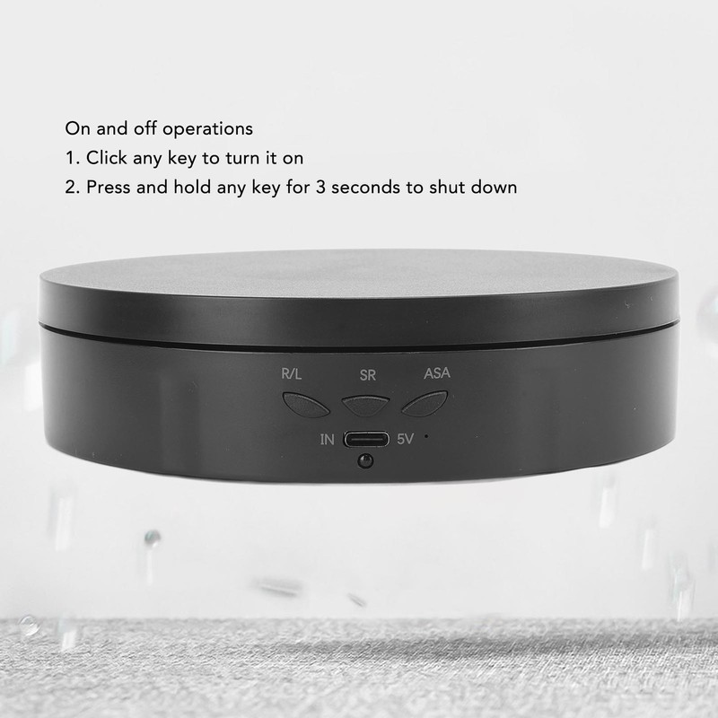 2 in 1 Rotating Display Stand Mute Rotating Jewelry Display