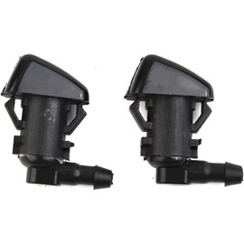 Boquilla de Chorro de limpiaparabrisas para Jeep Grand Cherokee 2011-2017, Color Negro. Juego de boquillas de limpiaparabrisas para Coche 68260443AA