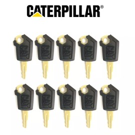 CAT (10) Keys For CAT Caterpillar Heavy Equipment Ignition Key 5P8500 Key