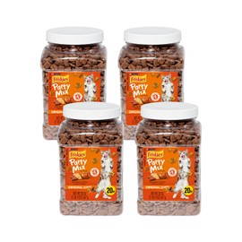Friskies Party Mix Original Crunch Cat Treats, 20 OZ, Pack-4