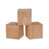 3 Inch Solid Wood Blocks Pack of 3