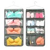NIMES Durable Hanging Closet Underwear Sock Bra Stocking Organizer Dual-Sided