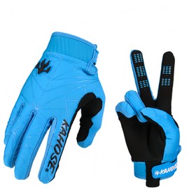 TATACLEA Spider Web Full Finger Breathable Motorcycle Glove Motocross Motorbike ATV MTB Off Road Racing Sports Cycling Gloves for Men & Women