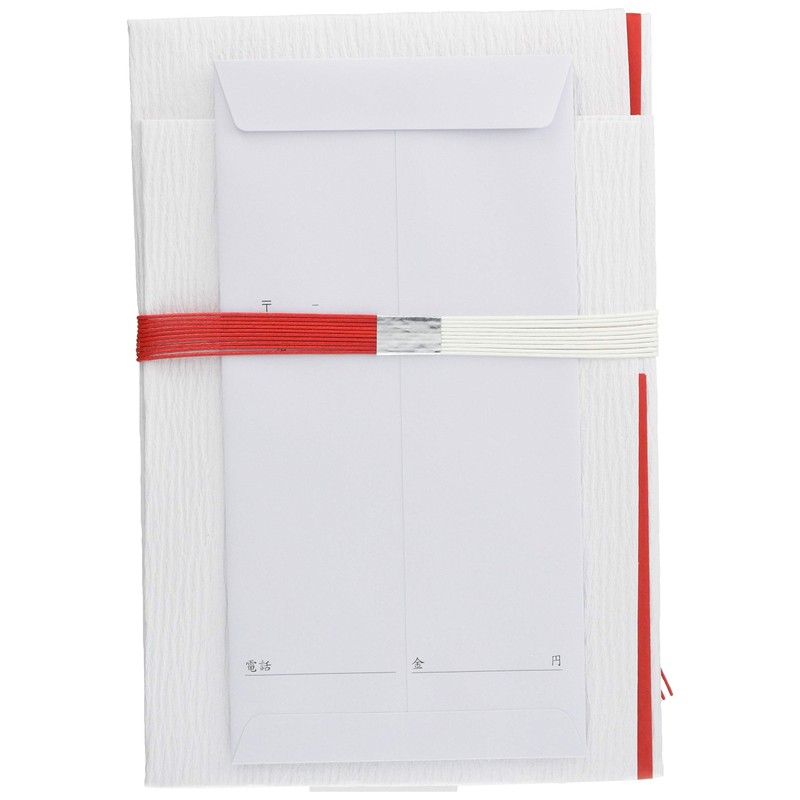 Nagatoya Shoten Ki-031 Gold Seal Cardboard, Red and White Flower