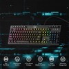 Redragon K513 RGB Membrane Gaming Keyboard, Standard 104 Keys Linear
