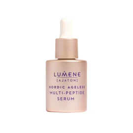 LUMENE Nordic Ageless [Ajaton] Multi-Peptide Anti-Wrinkle Serum | Firms and Smooths Skin with Pro Collagen Peptides & Vitamin B12 | Lightweight and Hydrating | Vegan | 30 ml