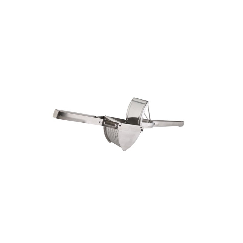 axentia Stainless Steel Potato Ricer and Spaetzle Press with 85