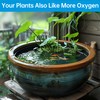 Biling Solar Pond Aerator with Battery Backup, 3 Modes Solar