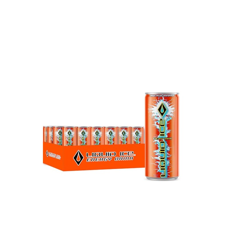 Liquid Ice Energy Drink - Citrus Pop (8.3 Fl Oz,