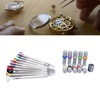 Watch Repair Screwdriver Set 0.6‑2.0mm Color Coded Replaceable Heads Micro