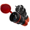 KEL Protective Contact Plug & Coupling Set 16A / 250V